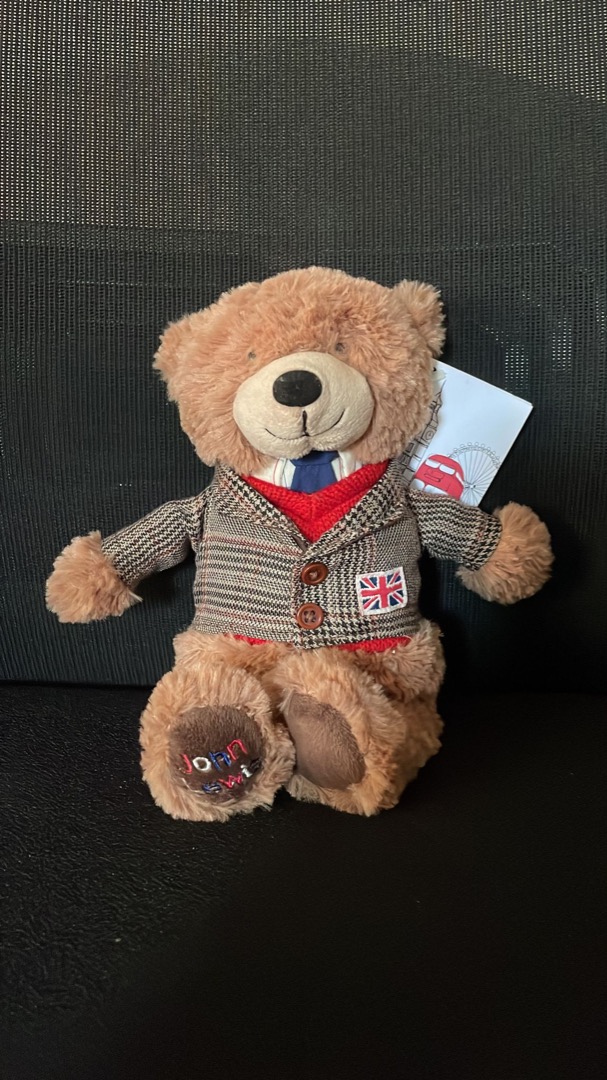 John Lewis Teddy Bear, Hobbies & Toys, Toys & Games on Carousell