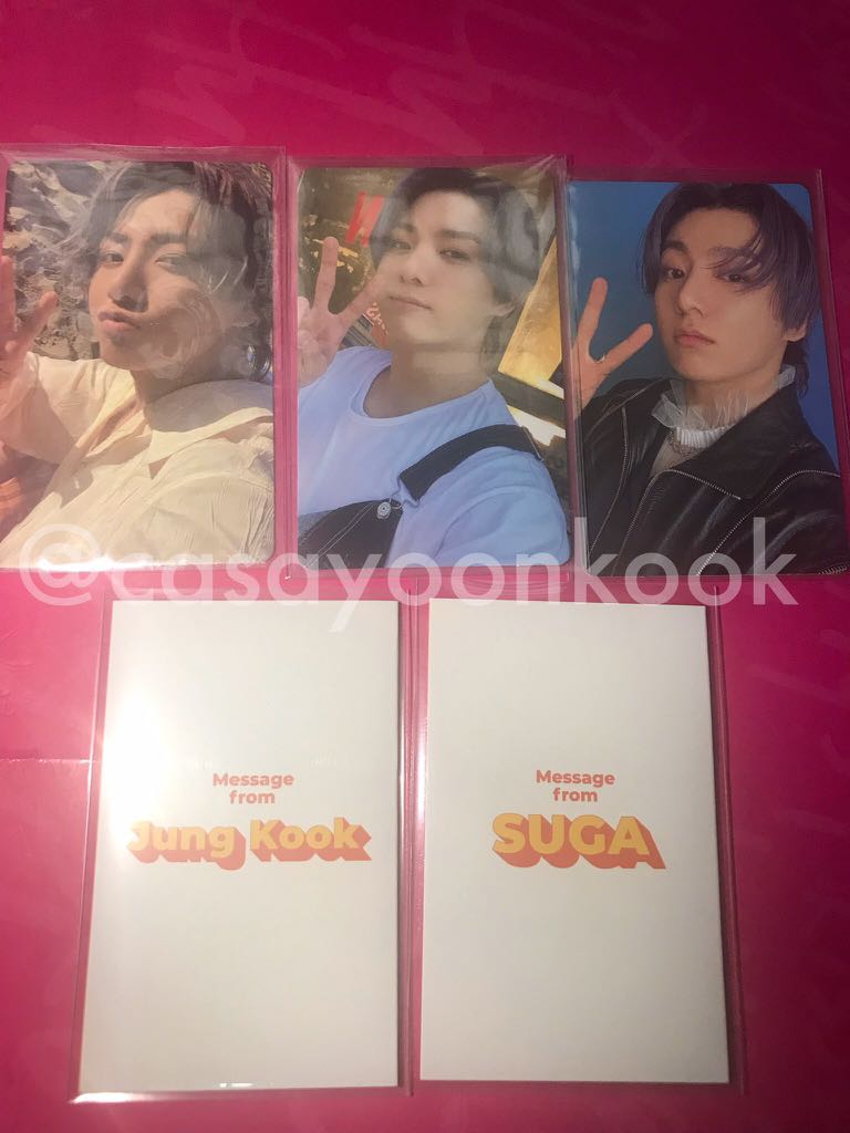 Jungkook Butter Photocard Set, Hobbies & Toys, Memorabilia