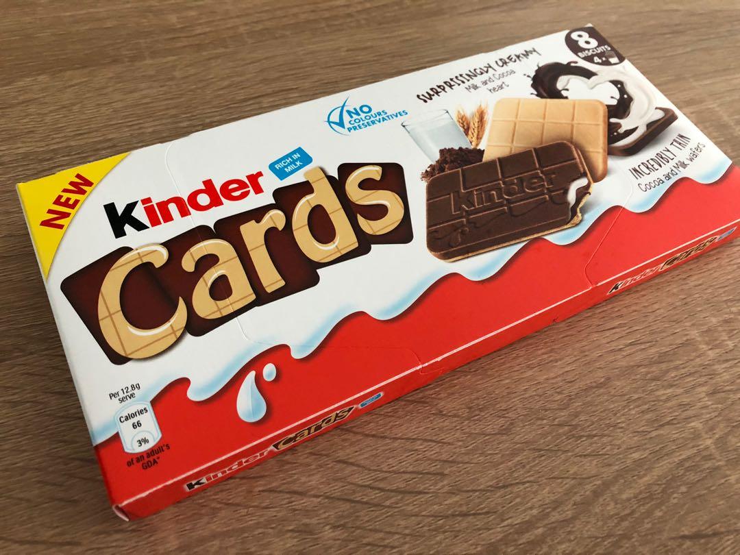 Kinder card (halal), Food & Drinks, Other Food & Drinks on Carousell