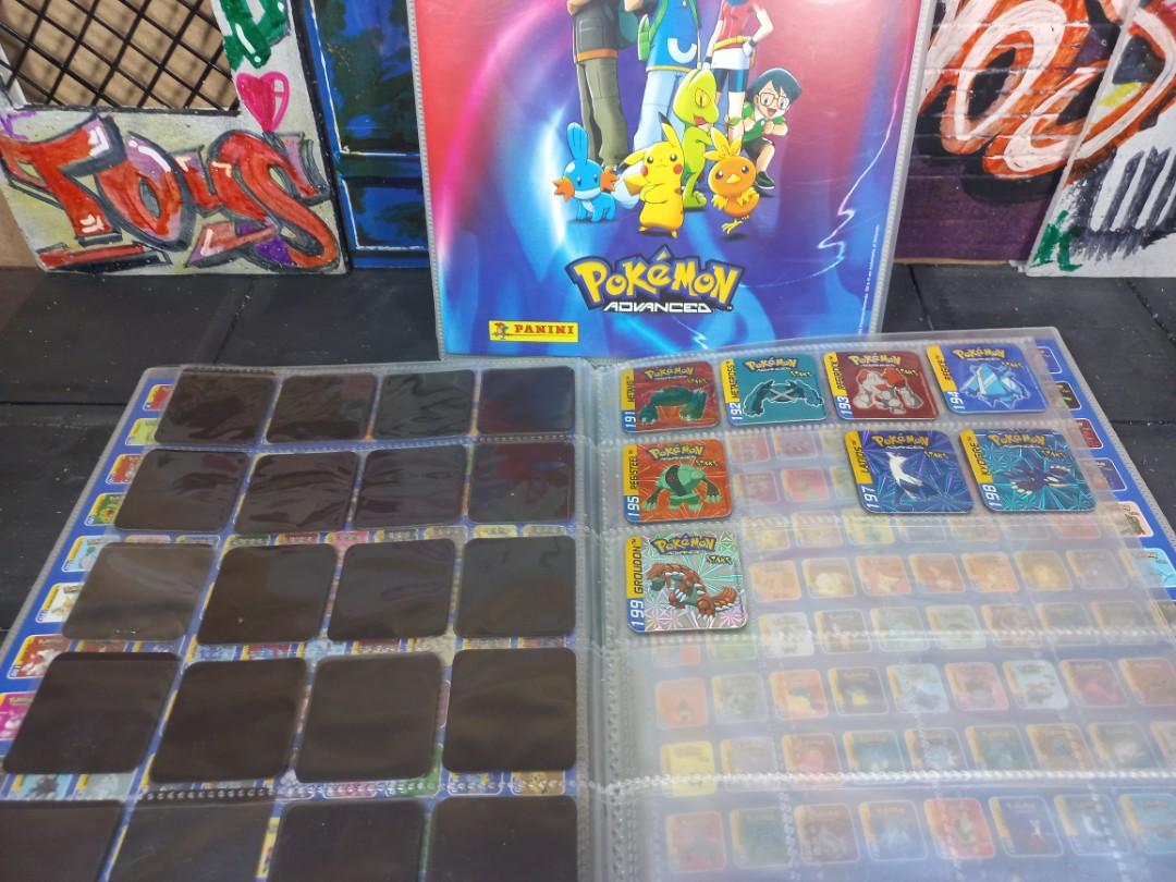 Koleksi 2 Binder Kartu Magnet Pokemon Staks Advanced Original Panini