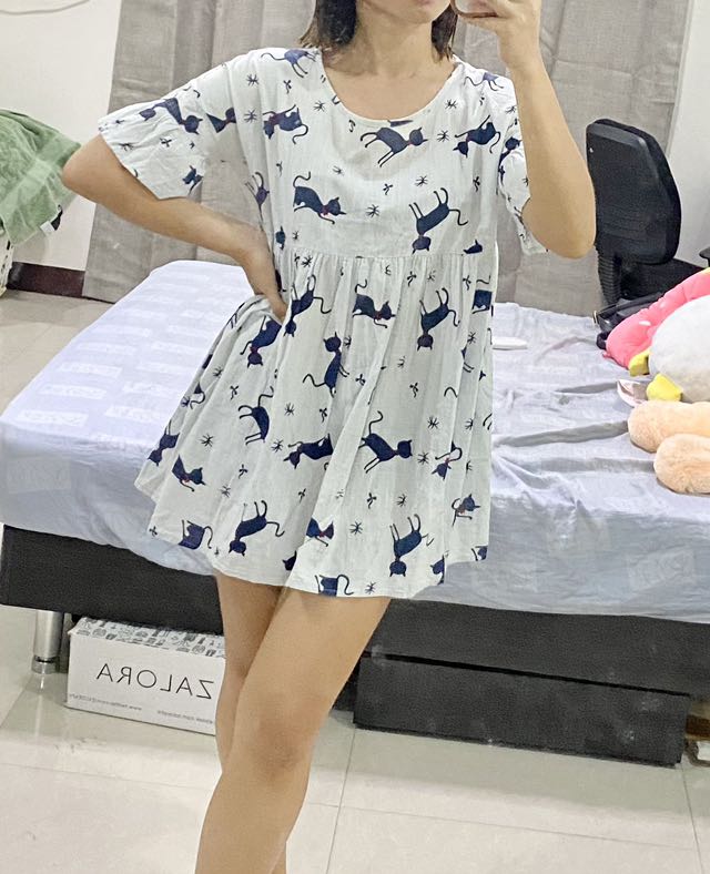 Korean babydoll dress, Women's Fashion, Dresses & Sets, Dresses on