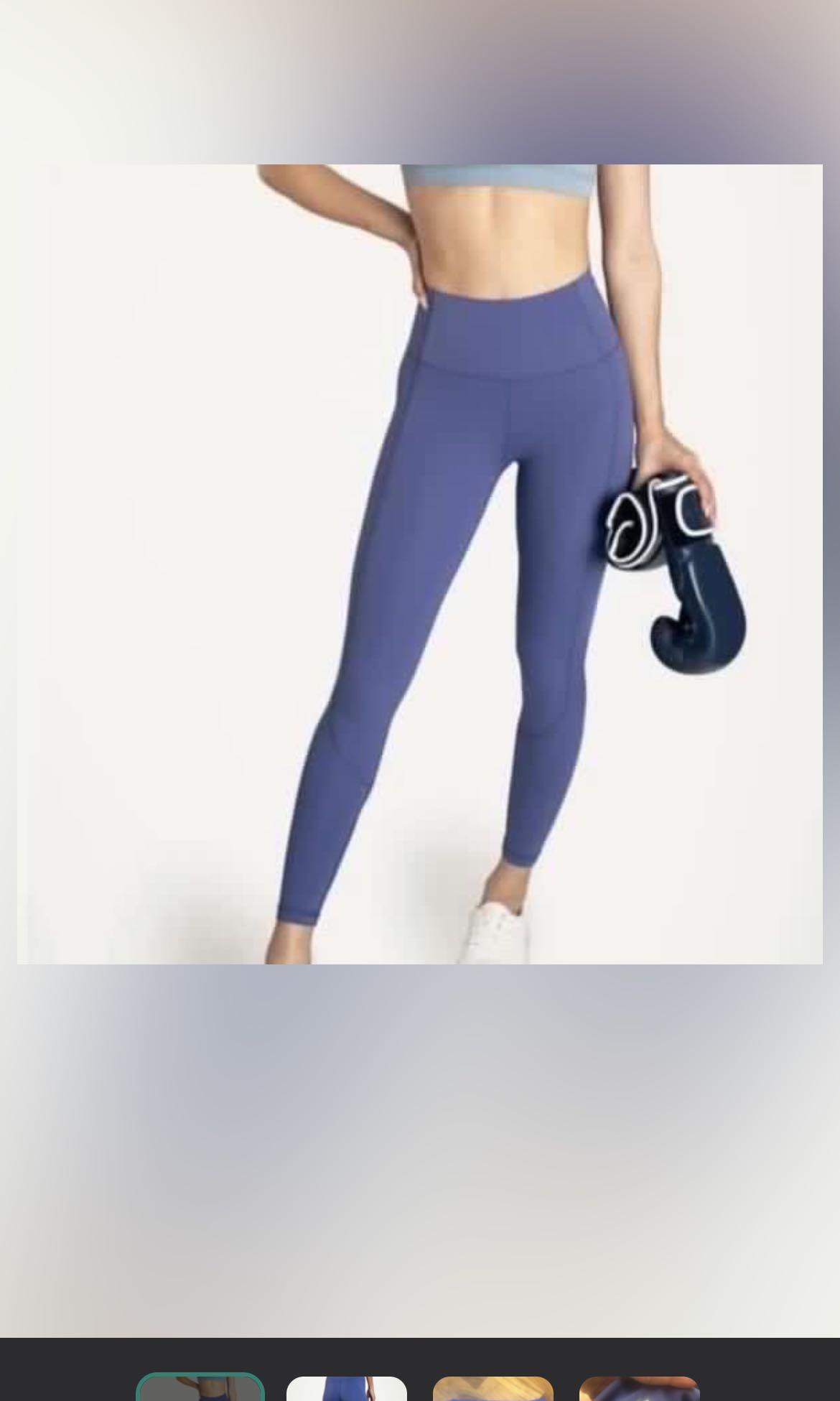 Kydra Impact Leggings in Blue, Women's Fashion, Activewear on