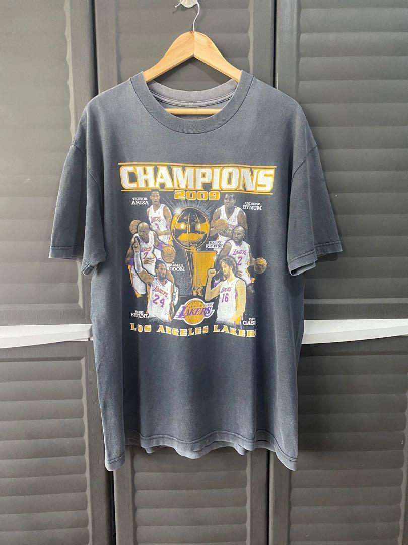 Vintage Style 2009 Lakers Championship T Shirt - Bugaloo Boutique