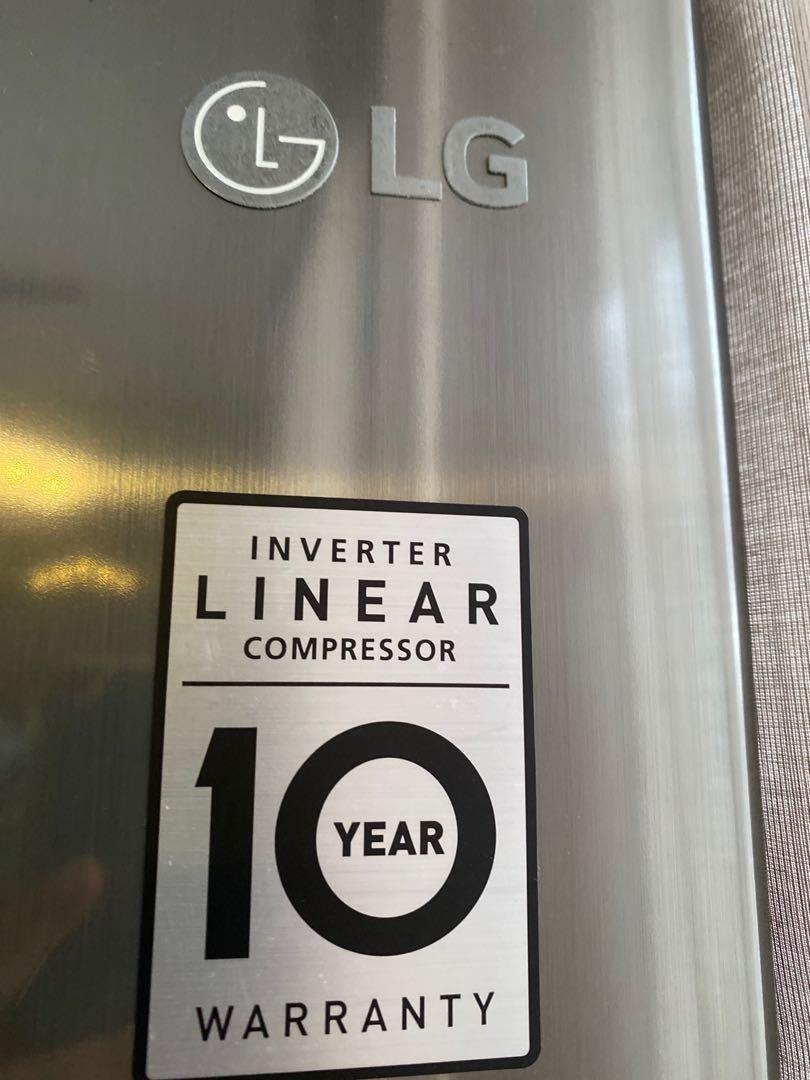 LG Inverter Linear Refrigerator, Furniture & Home Living, Bathroom