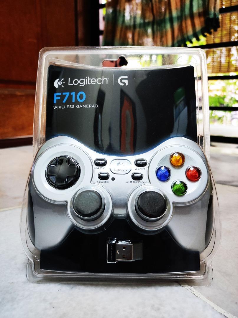 Joystick Logitech F710 Gamepad Pc Inalámbrico Gaming Usb