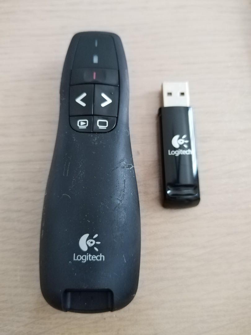 Logitech Slide Controller Presentation Remote, Computers & Tech, Parts ...