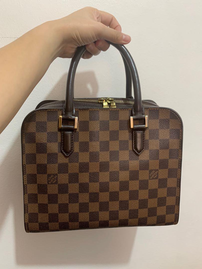 Original LV Damier Ebene Triana, Luxury, Bags & Wallets on Carousell