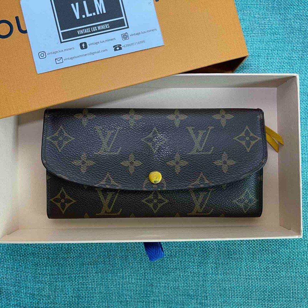 Louis Vuitton Monogram Emilie Wallet Mimosa - A World Of Goods For