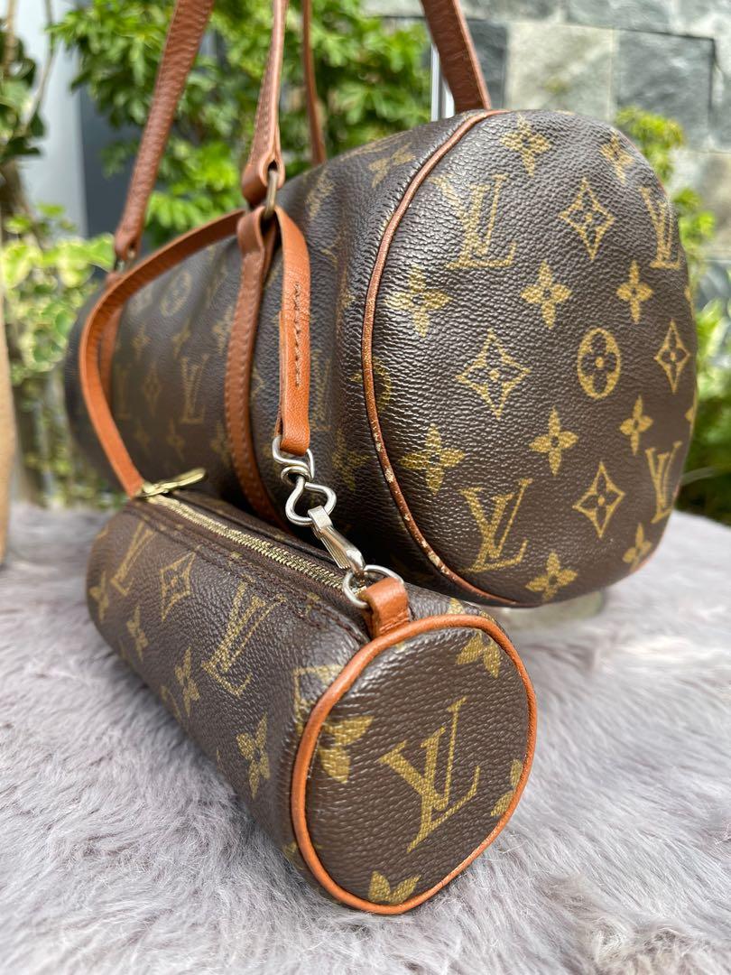 Louis Vuitton Papillon Monogram Mini Brown Bag Baby Barrel, Luxury, Bags &  Wallets on Carousell