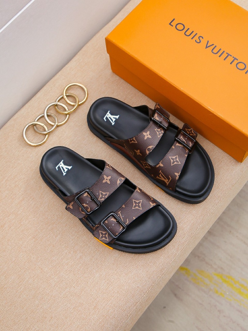 Louis Vuitton sandals for men, Men's Fashion, Footwear, Casual shoes on  Carousell