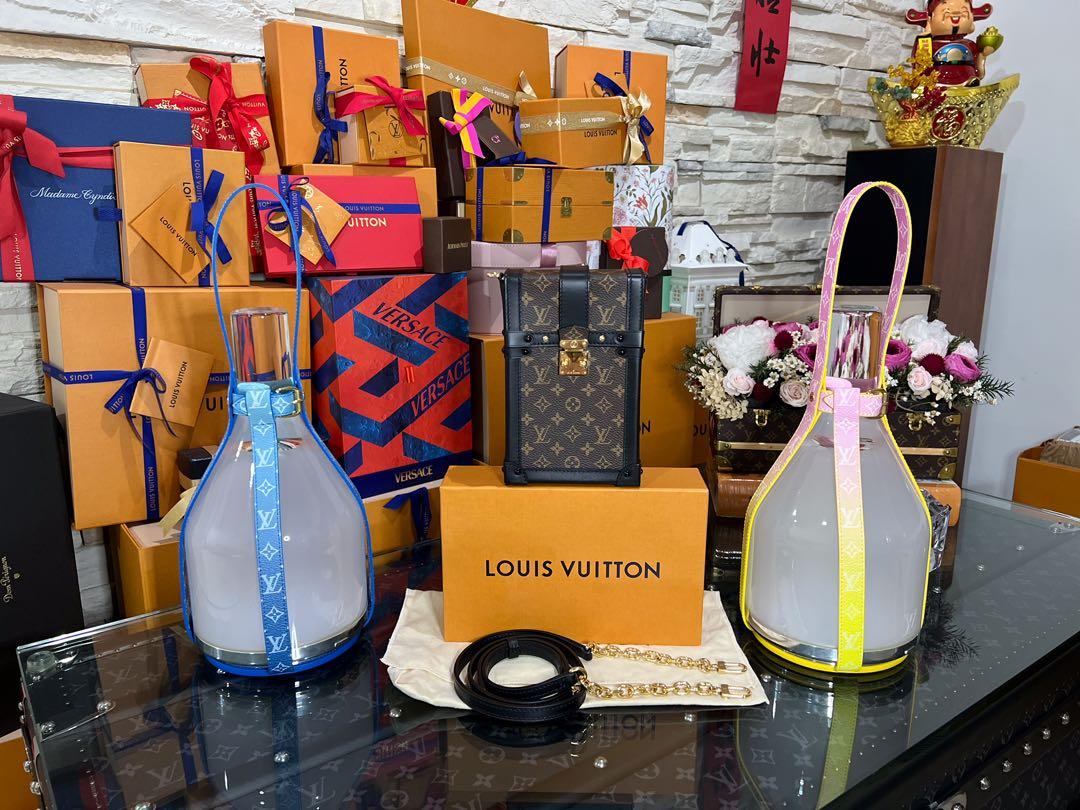 Louis Vuitton Vertical Trunk Pochette Epi Pink GHW
