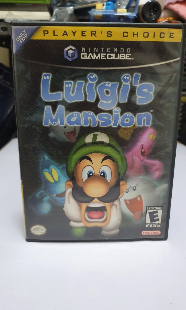 Luigi's Mansion Player's Choice (Nintendo, Gamecube usa), Video Gaming ...