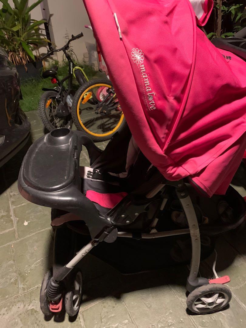 Mama love stroller Babies Kids Going Out Strollers on Carousell