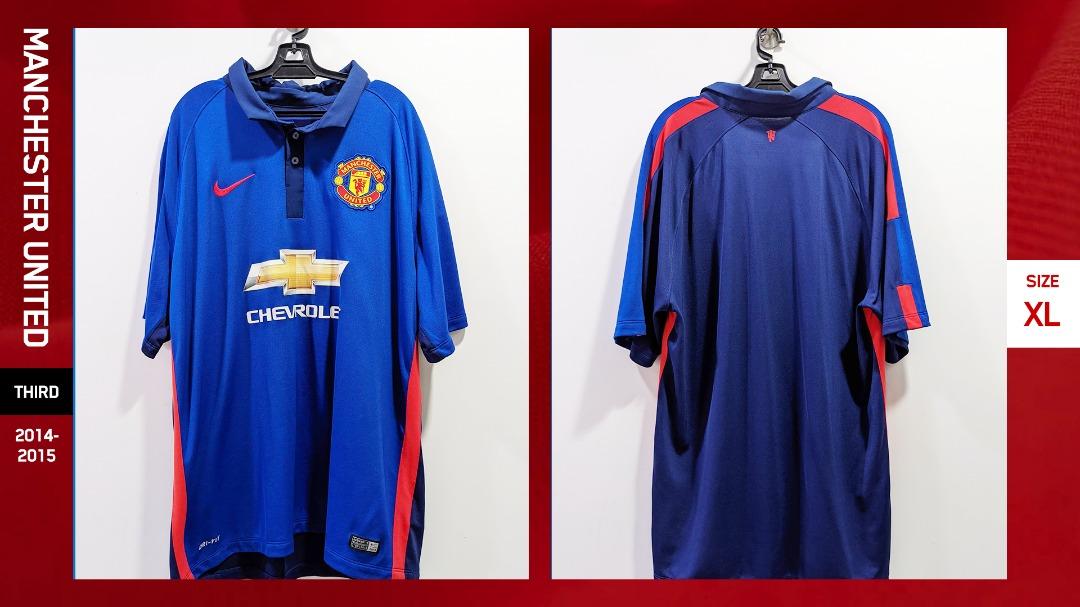 Manchester United Jersey 14/15 | Third | Nike | XL, Men's Fashion