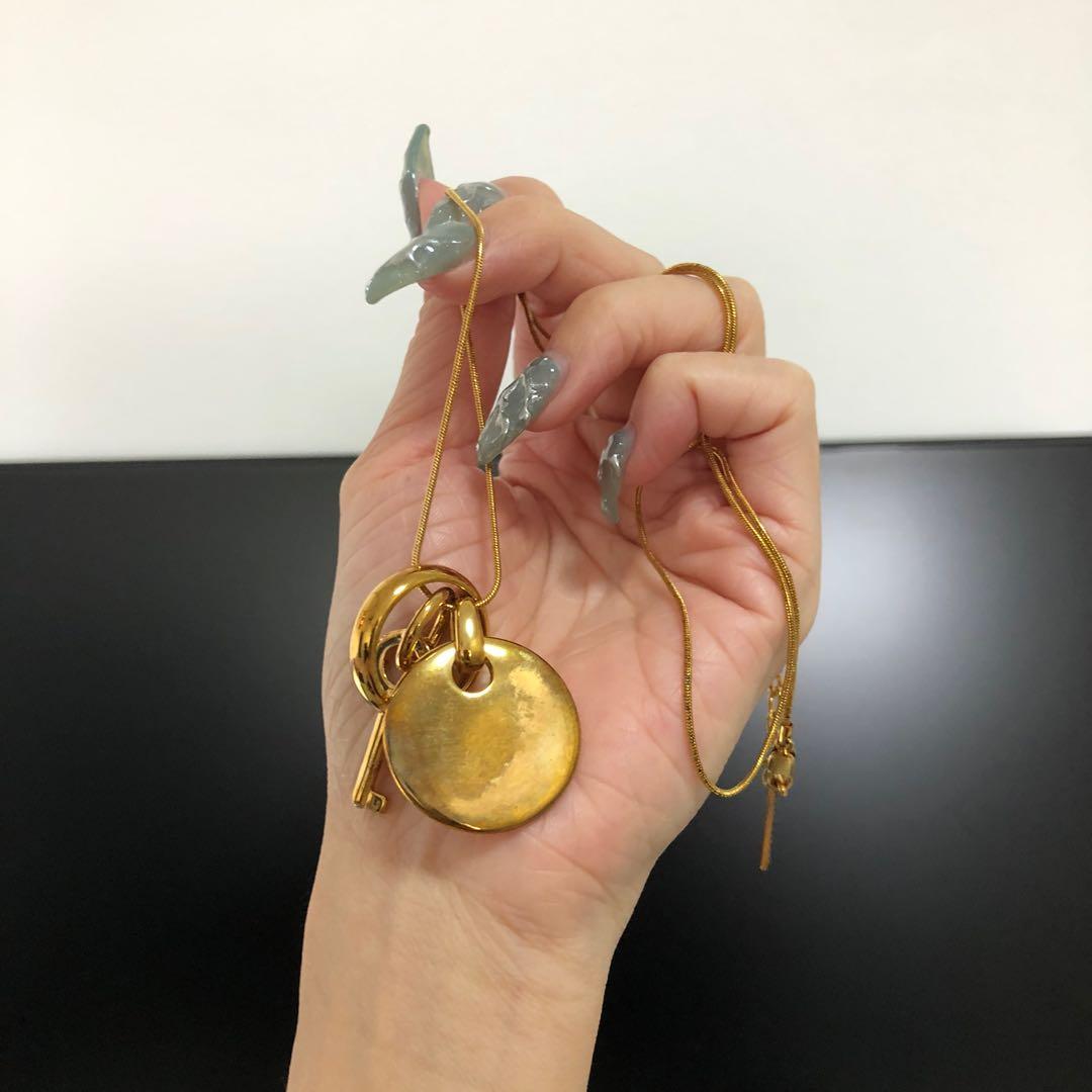 Marc jacobs gold necklace top
