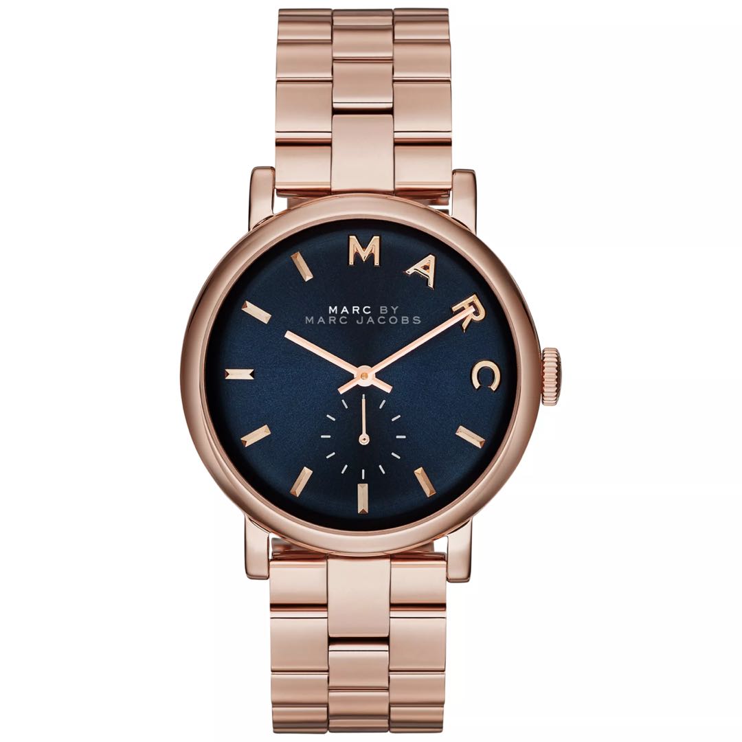Gold marc jacobs watch sale