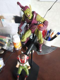 Marvel green globlin and spiderman peter parker