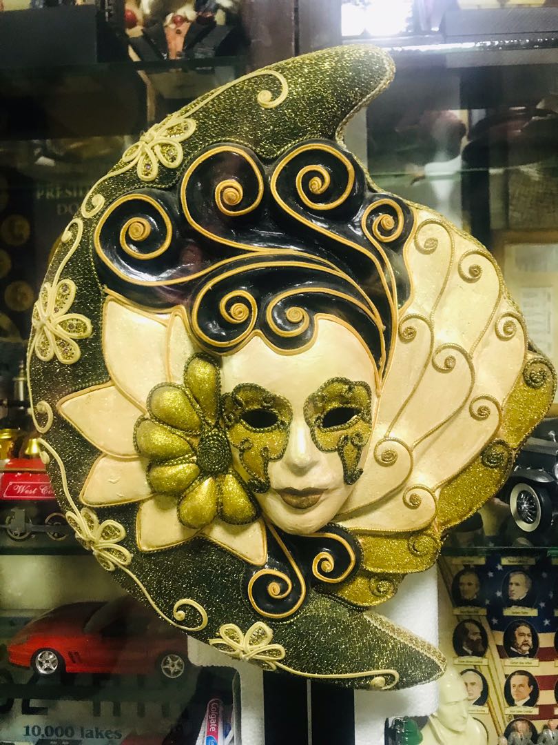 Mask Wall Decor, Hobbies & Toys, Memorabilia & Collectibles, Vintage