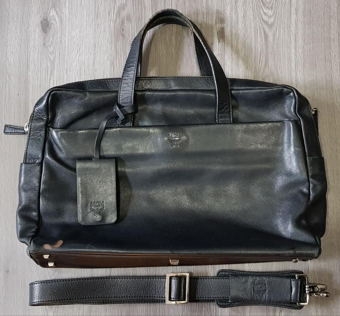 Mcm document bag online