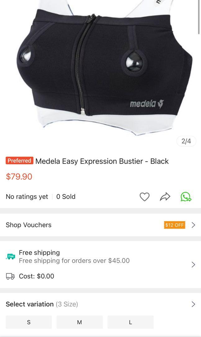 Medela Easy Expression Bustier L white buy online