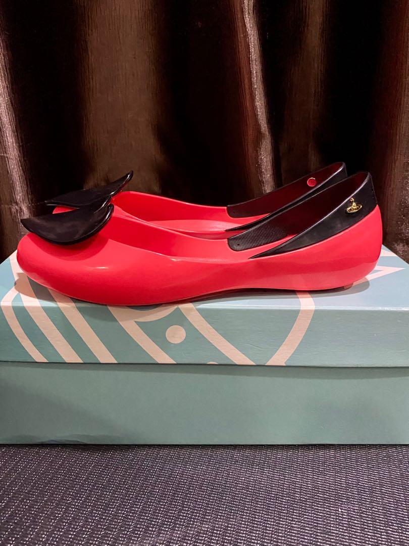 Red vivienne cheap westwood flats