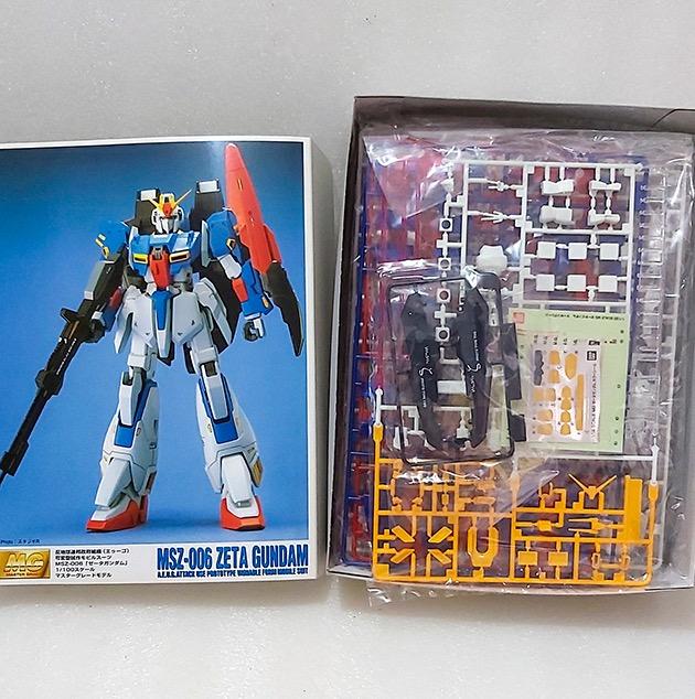 MG 1/100 Z Gundam 高達模型, 玩具收藏品, 手辦及模型, 高達及模型組合
