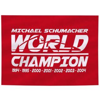 Michael Schumacher Flag World Champion (Formula One, F1, Formula 1)