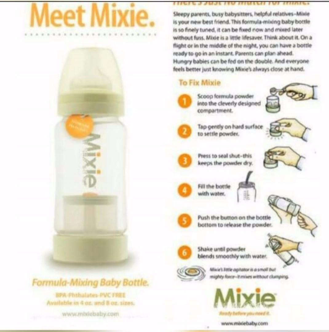 Mixie feeding bottle store