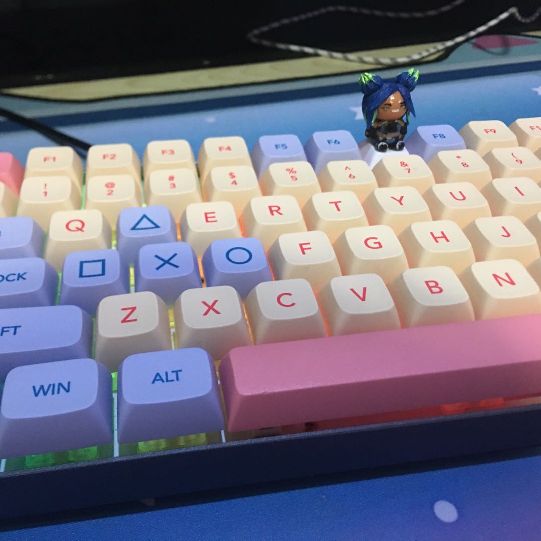 Mod Keyboard CIY TESTER 84 Backbone, Computers & Tech, Parts