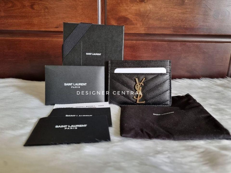 Designer card holder ysl Outlet