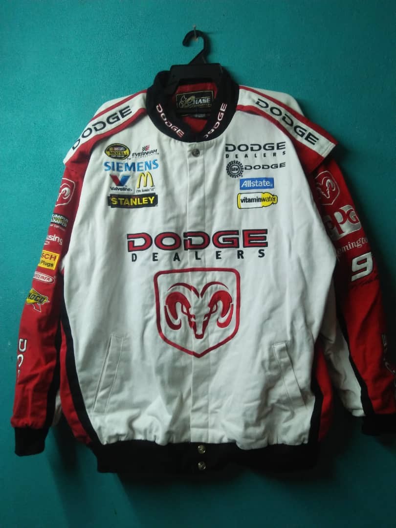 Nascar dodge racing jacket, Men's 