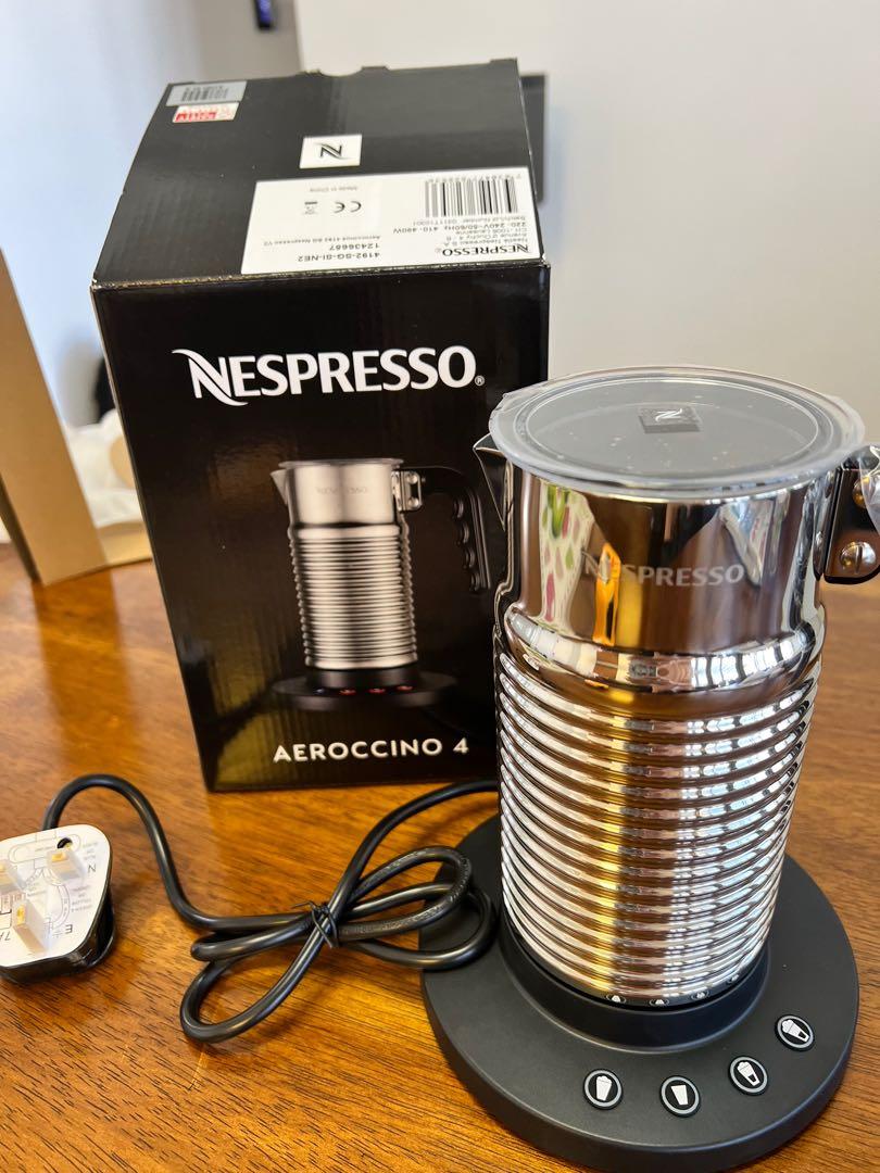 Nespresso Aeroccino 4 Black, TV & Home Appliances, Kitchen Appliances