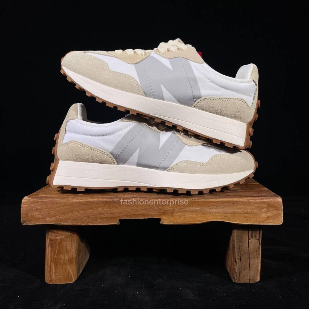 New Balance 327 Turtle Dove Munsell White MS327STB, Men's Fashion,  Footwear, Sneakers on Carousell