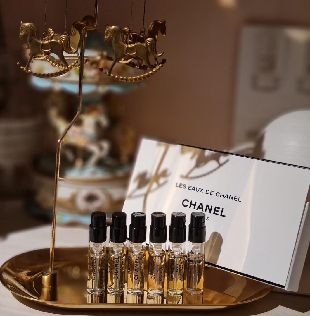 SOLD OUT Authentic Les Eaux De Chanel EDT Vial Set 6pcs