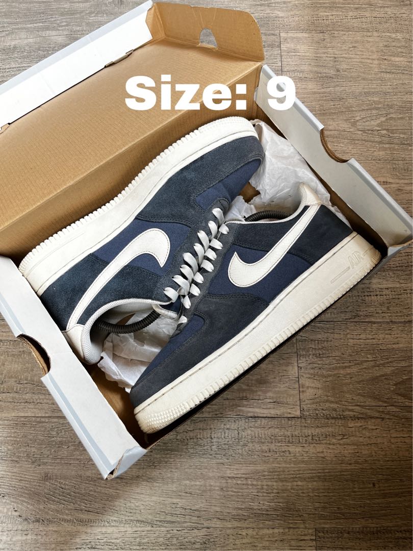 Nike air force 1 07 monsoon blue sail clearance