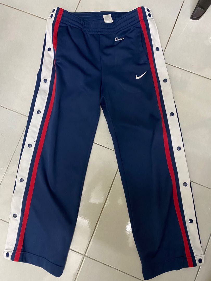 Nike popper track pants outlet