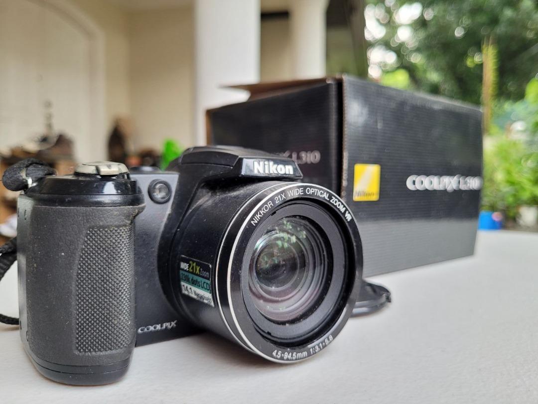 Nikon Coolpix L310 complete set!, Photography, Cameras on Carousell