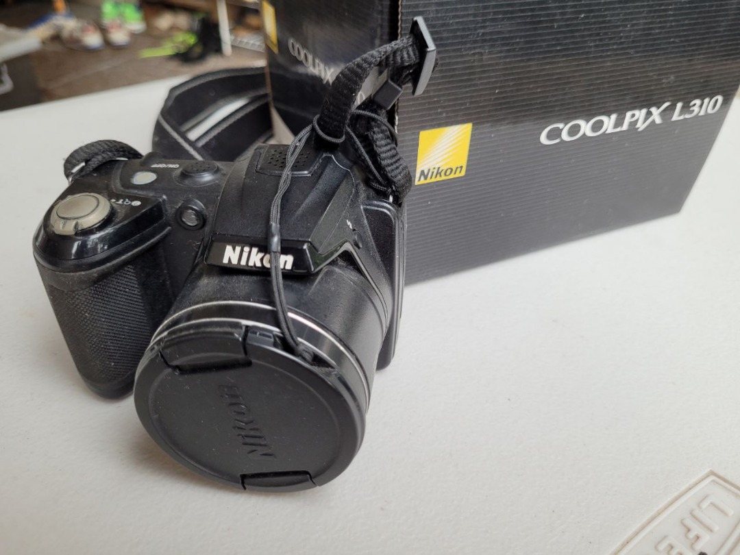 Nikon Coolpix L310 complete set!, Photography, Cameras on Carousell