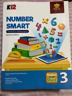 NUMBER SMART 3 - Worktext in Matemathics