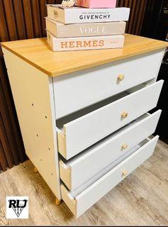 NURSERY CHEST 4TIERS DRAWER CABINET