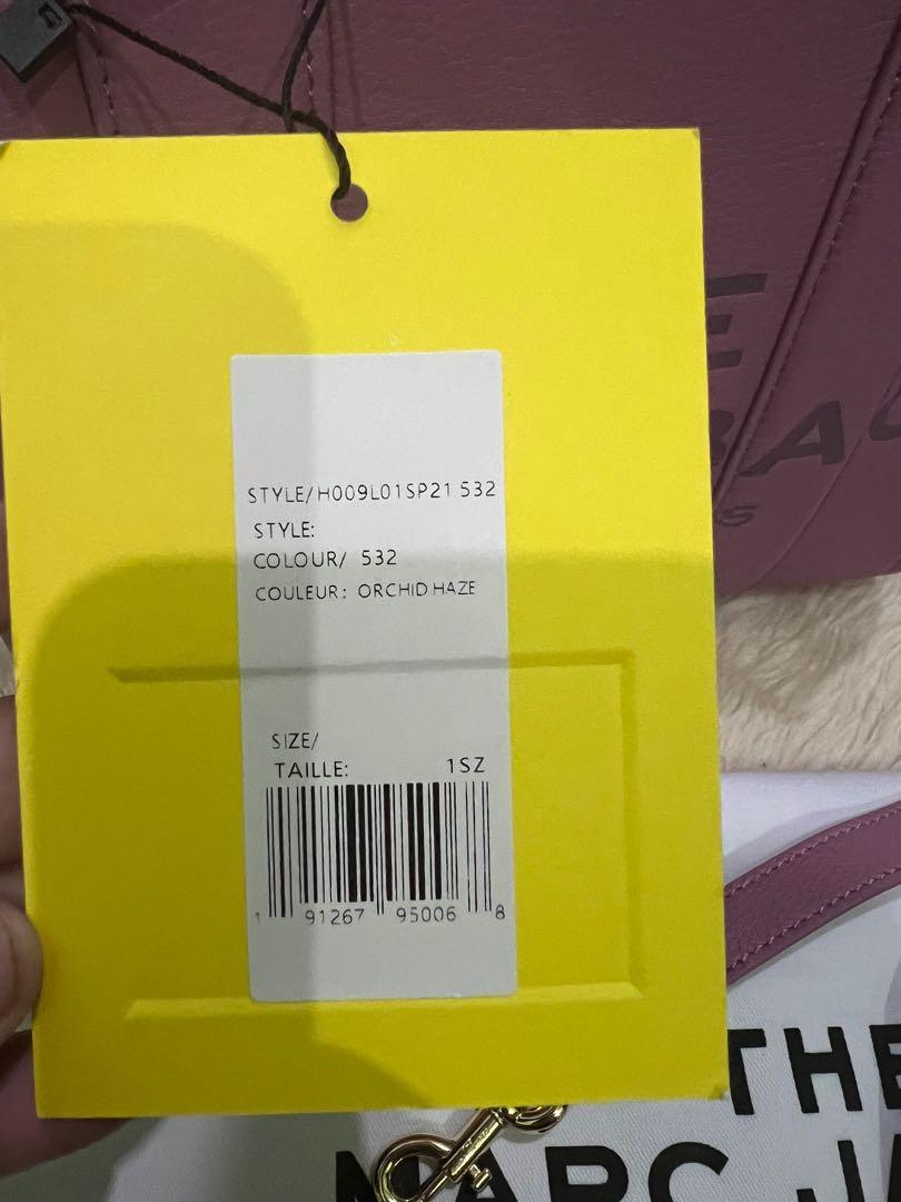 Original Marc Jacobs The Tote Bag Leather Mini (Orchid Haze), Luxury, Bags & Wallets on Carousell