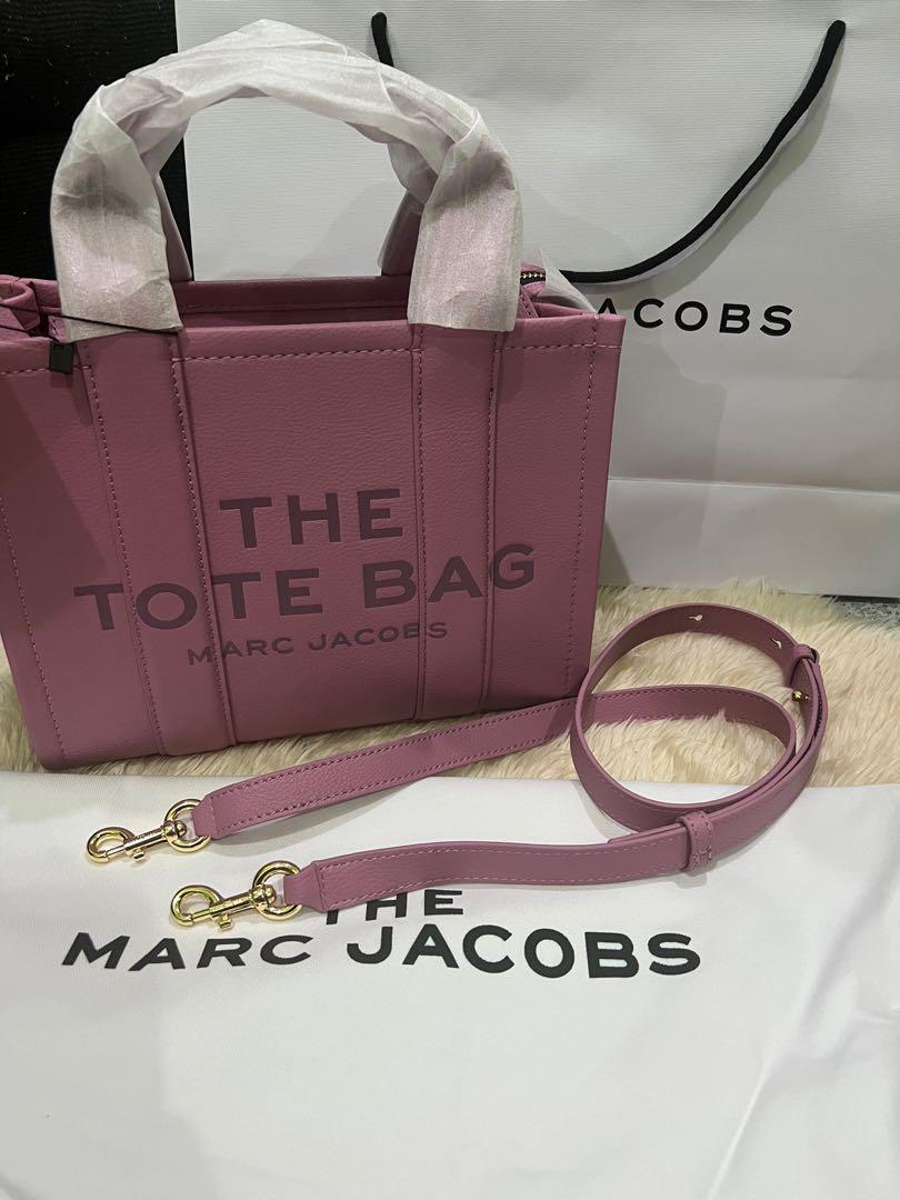 Marc Jacobs The Leather Mini Orchid Haze Tote Bag in Purple