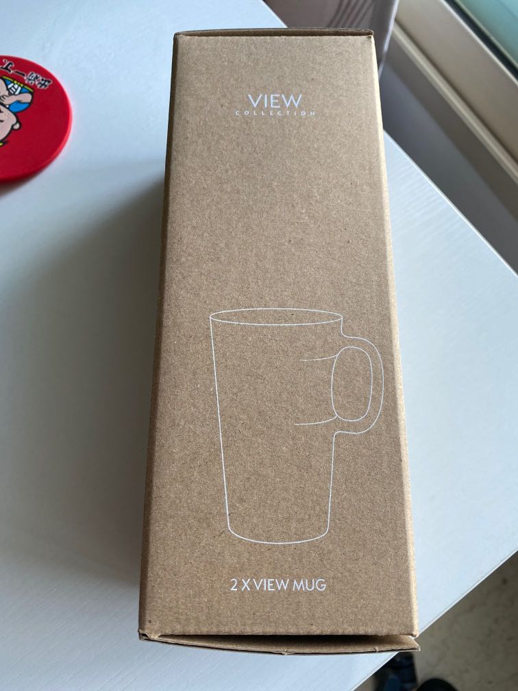 Original Nespresso View Mug x 2, Furniture & Home Living, Kitchenware