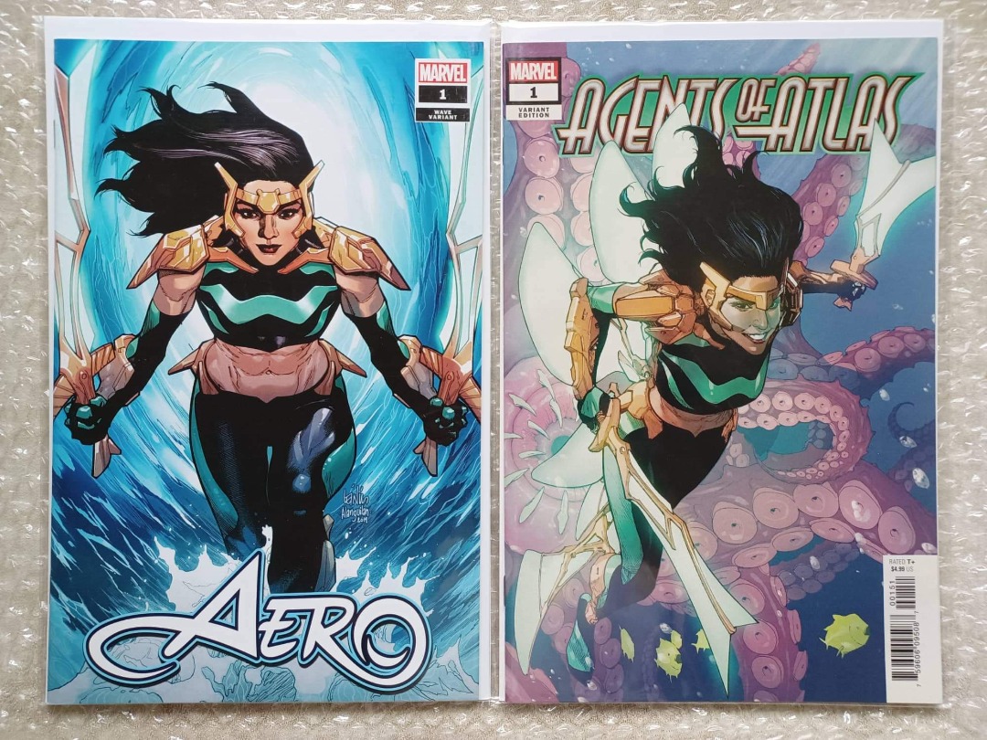 Pearl Pangan aka Wave Agents of Atlas Aero Comic Books, Hobbies & Toys ...