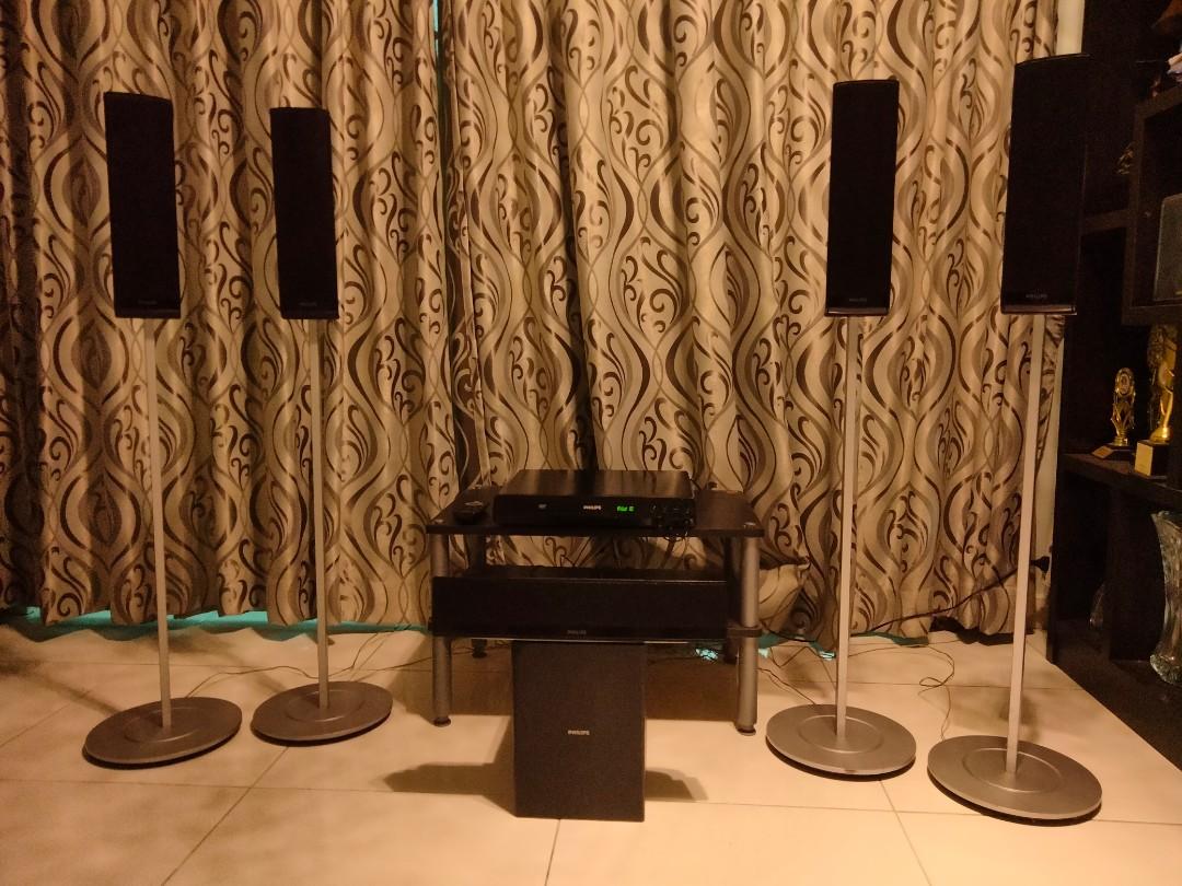 Philips Home Theatre Bluetooth System, Audio, Soundbars, Speakers
