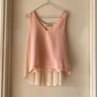 Pink Sleeveless Top