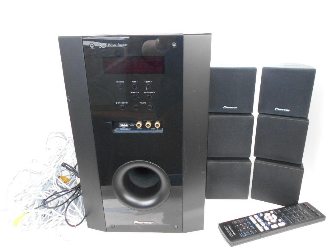 Pioneer パイオニアサラウンドシステム SX-SWR2 純正リモコン付属 Pioneer 5.1chサラウンドシステム SX-SWR2 S-SWR333 【公式通販】