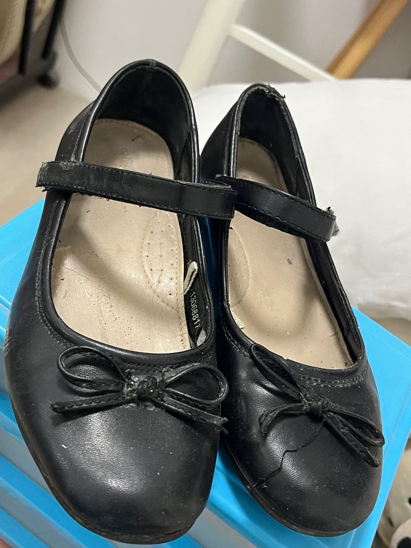 Pre loved Sugar Kids Black Shoes for school