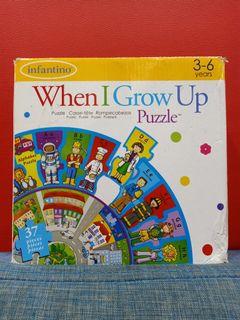 Puzzle Infantino  When I Grow Up