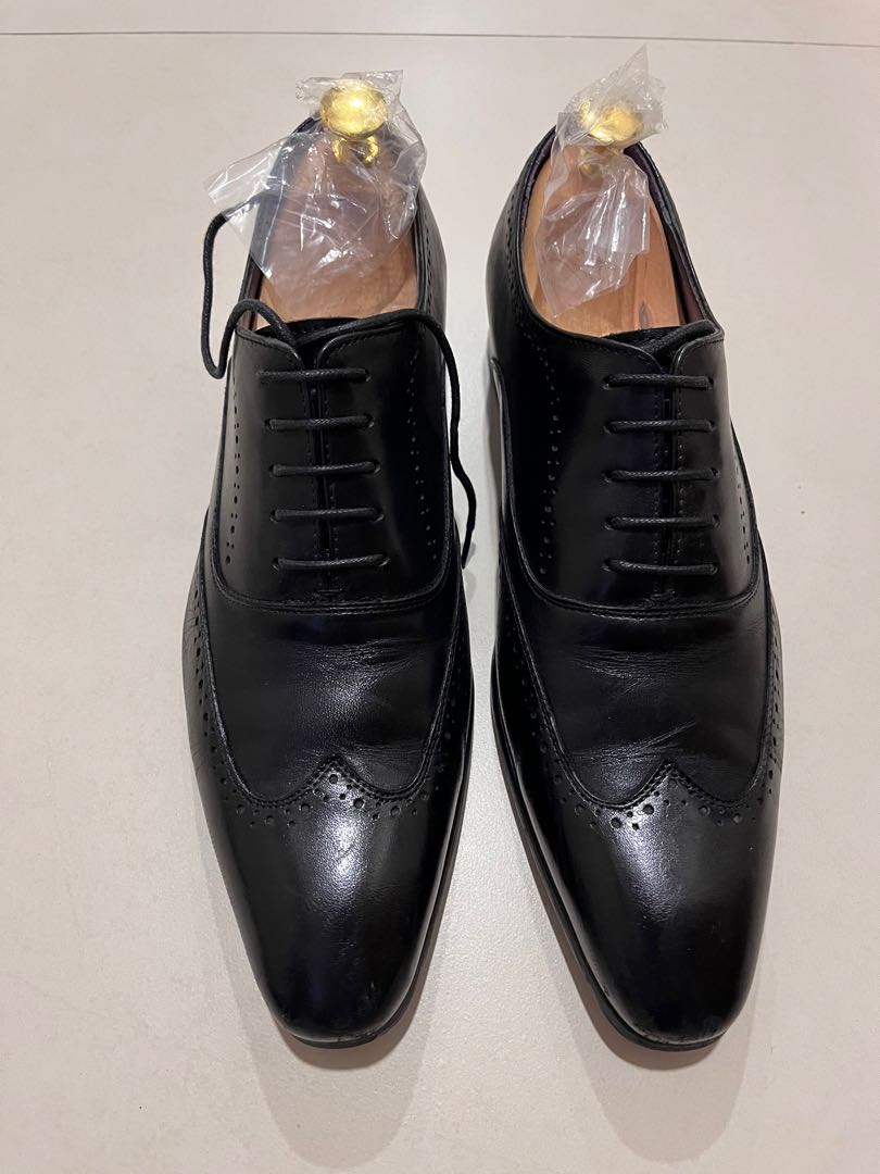 Rad Russel black dress shoe - size 40, Men's Fashion, Footwear, Dress ...